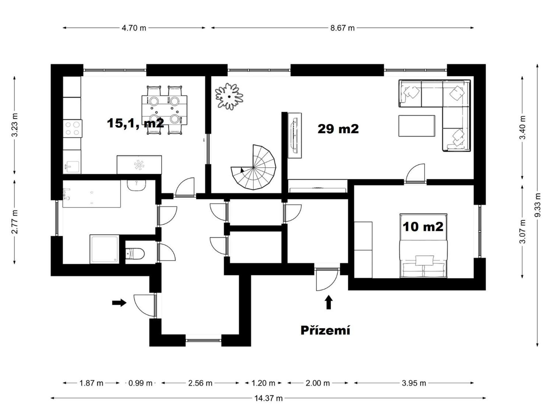 Český Krumlov Apartmany U Krumlova מראה חיצוני תמונה